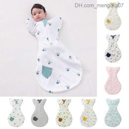 Pyjamas Lovely sleeping bag for newborns Four Seasons Swaddle blanket baby cartoon receiving blanket newborn sleeping items baby sleeping bag Z230811