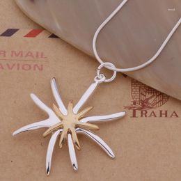 Pendant Necklaces AN163 Lucky Charm Gifts For Women ColorFashion Jewellery Starfish Shaped /awaajnha Amzajega