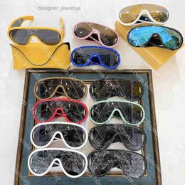 Designer Sunglasses Luxury Sunglass Luxury For Men Fashion Wave Mask High Quality Polarized Outdoor Cycling Goggles Fashion Sun Glasses