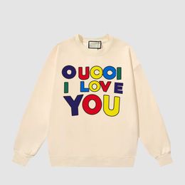 2023 Designer sweater love&heart A woman lover cardigan knit v round neck high collar womens fashion letter white black long sleeve clothing pullover