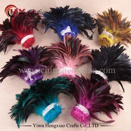 Other Hand Tools 100pcslot Plumas Feather 5-8inch13-20cm Natural Rooster Feathers for Crafts Diy Chicken Feather Jewelry Plume Decoration 230810