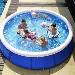 wholesale Large Family Inflatable Pool Thickened PVC Garden Home Paddling Yard Play Swimming Cool Center For Adult Kids