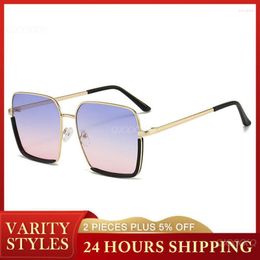 Sunglasses Multiple Colours Large Frame Unlimited Repurchase Glasses Uv400 Ultraviolet Proof Comfortable To Wear