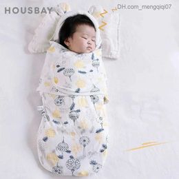 Pajamas Baby Cocoon Baby Shake Packaging 0-6 Months Newborn Sleep Bag Cute Bear Ear Child Head and Neck Protector Design Urinary Bag Z230811