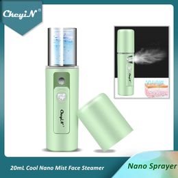 Steamer CkeyiN Mini Steamer Humidifier Handy Cool Nano Mist Sprayer Beauty Face Moisturiser Moisturising Hydrating Skin Care 50 230809