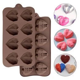 Baking Moulds 815 Cell Heart Shaped Silicone Cake Mould Chocolate Candy Gummy Jelly Making Tool Cupcake Decoration Supplies Tools 230809