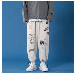 Men's Pants Streetwear Men Joggers Sweatpants Harajuku Harem Casual Sport Cotton Ankle Length Trousers Techwear Fashion 2023