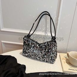 This year's popular bag 2023 summer new style fashion sequin handbag single foreign dumpling underarm bagstylishdesignerbags