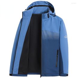 Men's Jackets Arrival Men Jacket Spring And Autumn Outerwear Mens Business Sportswear Outdoors Top Coat Male Hooded 2023 T25