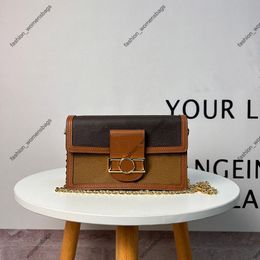 Borsa a catena di design di qualità 3A Borse a tracolla in pelle cossbody da 18,5 cm M68746 Con scatola Borsa a tracolla coss body di lusso di alta qualità da donna nuova