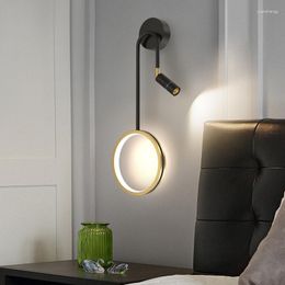 Wall Lamps Reading Lamp Antique Bathroom Lighting Led Mount Light Glass Sconces Wireless Exterior