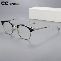 Reading Glasses R49425 Ultralight Plastic Half Frame Reading Glasses100 200 300 Men Women Fashion Presbyopic Glasses 230809