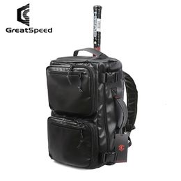 Tennis Bags Multifunction 3 Uses GreatSpeed Tennis Bag 800DPVB Waterproof Tennis Squash Racket Backpack Shoulder Bags Shoes Clothing Handbag 230810