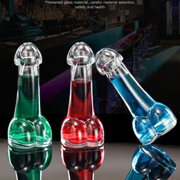 Wine Glasses 150Ml Creative Cocktail Glass Wine Juice Glass Cup Penis S Glass Funny Cocktail Mug for Bar Ktv and Night Show Parties 230810