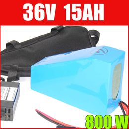 36v li-ion battery Triangle e bike battery electric bike battery 15ah lithium ion battery pack