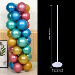 Other Event Party Supplies Balloons Stand Balloon Support Column Confetti Ballons Holder Wedding Birthday Party Decoration Kids Baby Shower Balons 230809