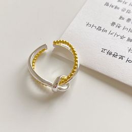 Original 925 Sterling Silver Ring Love Knot Rings Gold For Women Wedding Gift Jewelry