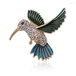 Brooches Retro Cute Hummingbird Female Unisex Corsage Coat Animal Bird Pin Jewellery Brooch For Women Wedding Party Clothing Accessories