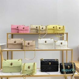 chian bags women designer Square Bag Personalised Versatile Embroidered Thread One Shoulder Crossbody Bag Women's Bag