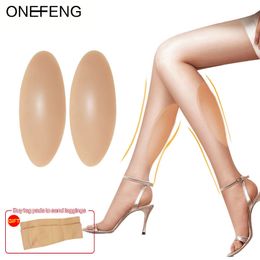 Breast Form ONEFENG Silicone Leg Onlays Silicone Calf Pads for Crooked or Thin Legs Body Beauty Factory Direct Supply Leg Silicone 230809