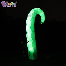 wholesale Inflatable Octopus Tentacles Add LED Lights For Advertising Event Decoration With Air Blower Toys Sports 5M Height