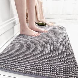 Carpets Microfiber Thickened Chenille El Bathroom Foot Mat Home Bedroom Door Non-slip Absorbent