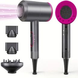 Electric Hair Dryer, Salon Barber Household Hair Dryer, Negative Ion Silent Powerful Hair Dryer