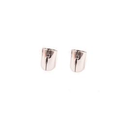 Labret Lip Piercing Jewellery Leosoxs 1 Pair Stainless Steel Ear Tube Clip Hanging Dilator Hollow Round Expanders Body 230809