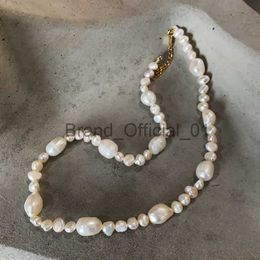 SHANICE 925 Sterling Silver White Imitation Pearl Choker Necklace Fashion Full Big Round Pearl Wedding Jewellery for Women x0810