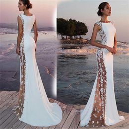 Casual Dresses Chic Women Party Birthday Dress 2023 In White Hollow Lace Applique Long Robe Luxury Female Formal Graduation Gowns