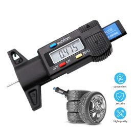 wholesale Vernier Callipers Tyre Wear Detection Measuring Tool Car Tyre Tread Depth Thickness Gauge LL