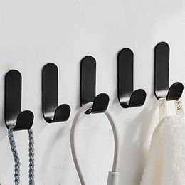 Hangers Entrance Hall Coat Rack Wall Clothes Organiser Dress Hanger Non-perforated Adhesive Hook Stickers Furniture For Bedroom Shelf
