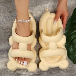 Slippers Summer Women Sandals Shoes Garden Shoes Balloon Bear Design Sandal Vacation Non-slip EVA Soft Bottom Casual Outdoor Shoe Female 230810