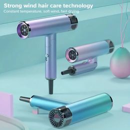 Revolutionise Your Hair Styling with the Foldable High-Power Negative Ion Blue Light Hair Dryer!