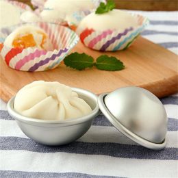 3D Aluminium Alloy Cake Mould Bath Bomb Baking Moulds Roast Ball Mould Own Crafting Handmade free shipping JL1867