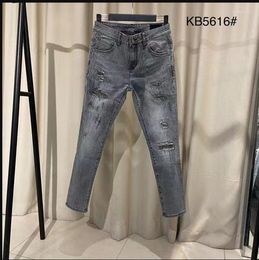 Men's Jeans P0884 Fashion 2023 Runway Luxury European Design Party Style Clothing