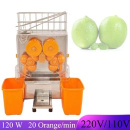 110V 220V Electric Orange Squeezer Juice Fruit Maker Commercial Automatic Machine Citrus Juice Squeezer