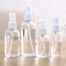 wholesale 5ml 10ml 20ml 30ml 50ml 60ml 80ml 100ml 120ml Spray Bottle Fine Mist Clear Sprayer Bottles Small Reusable Empty Plastic LL