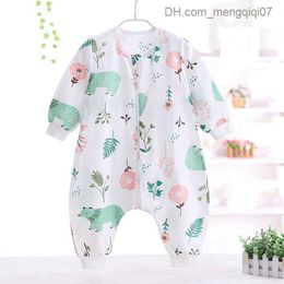 Pyjamas 2023 New Baby Gaozi Split Leg Sleeping Bag Summer Children's Air Conditioning Room Anti Kick Bedding Pyjamas Z230811