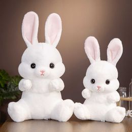 Stuffed Plush Animals 1pc 45/55cm Adorable Sitting Rabbit Plush Toy Soft Long Ears Plush Stuffed Soft Dolls Girlfriend Children's Gift