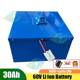 60V 30Ah lion lithium battery electric tricycle electric four-wheeled lithium battery+5A charger