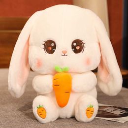 Stuffed Plush Animals 30-50cm Carrot Rabbit Plush Toys Cute Stuffed Plush Soft Toys Baby Sleep Appease Doll Girls Kids Gifts