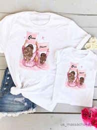 Family Matching Outfits Family Matching Outfits Women Love Kid Child Summer Love 90s Trend Mom Mama Mother Tshirt Tee T-shirt Clothes Clothing R230810