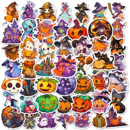 Kids Toy Stickers 10 30 50pcs Cool Cartoon Halloween Witch Waterproof Decoration Decals Motorcycle Laptop Phone Luggage Car Sticker 230810