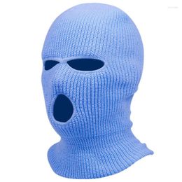 Bandanas Face Mask 3-Hole For Cold Weather Winter Windproof Ski Men And Women Cycling Motorcycle Outdoors Party