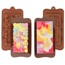 Baking Moulds Silicone Chocolate Bar Mold cake decoration baking Tools Nonstick Jelly and Candy mold DIY 230809
