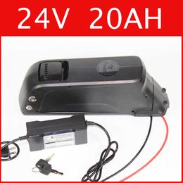 24V 20AH bottle samsung lithium battery electric bike battery 29.4V with 5V USB e-bike battery Free customs duty