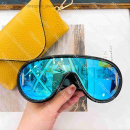 Designer Sunglasses Luxury Sunglass Wave Mask For Men High Quality Polarized Women Outdoor Sun Glasses Driving Travel Eyewear