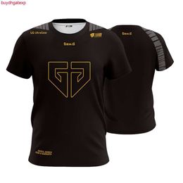2023 Team Esports Men's and Women's T-shirts Lol Lck Jersey Gen.g Ruler Bdd Clid Life Rascal Fans t Shirt Homme Custom Name E-sport Camiseta Hombre Tops