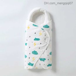 Pajamas Baby sleeping bag super soft warm blanket pure cotton coconut baby clothing baby packaging Swaddle 0-6M Z230811